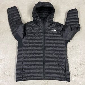 The North Face Terra Peak Men’s Puffer Hoodie Jacket XL NF0A88TV, black